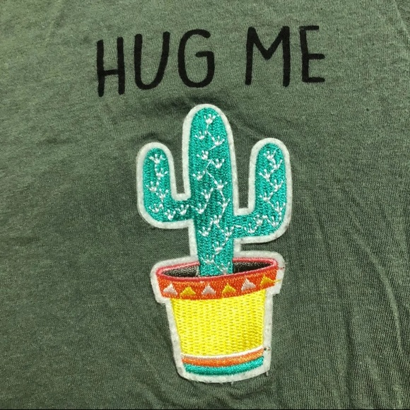 forever 21 cactus patch tshirt - Picture 2 of 4